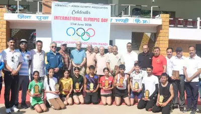 World Olympic Day Celebrated at Historic Paddal Ground in Mandi