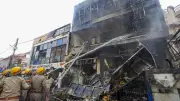 15 dead in Lucknow fire: Student jumped off building, probe ordered
