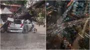 20-Min Rain Paralyzes Hyderabad: Traffic Chaos, 2 Dead in Electrocution