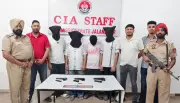 4 aides of foreign-based gangsters arrested in Jalandhar, firearms seized
