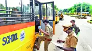 55,995 School Bus Drivers in Hyderabad Caught Using Phones While Driving