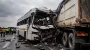 6 Killed, 20 Injured in Bus-Truck Collision on Vadodara Highway