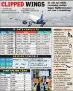 Air India, IndiGo Suspend Nagpur Flights; Passengers Hit by High Fares