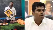Annamalai Slams TVK Cadres for Filming Reels in Govt School Classroom