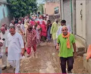 Bhiwani residents protest civic delays, allege MC negligence