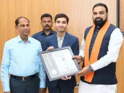 Bihar CM Samrat Choudhary Felicitates Reyan MD for Double Gold at Commonwealth Chess Championship