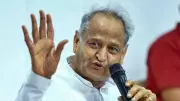 BJP slams Gehlot for remark on Indira Gandhi banning party