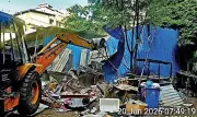 BMC-Mumbai Police Demolish Oshiwara Encroachments After BJP MLA Complaint