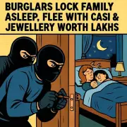 Burglars strike in Dhar, loot cash and jewellery worth lakhs after locking family inside