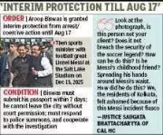 Calcutta HC slams ex-minister over Messi security breach, calls it 'blot' on Kolkata