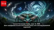 Cancer Horoscope Today: Unexpected Gains and Relationship Caution