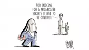 Cartoon Controversy: Too Obscene for a Progressive Society?