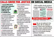 CBSE Class 12 students demand grace marks, fee waiver over OSM issues