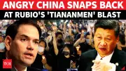 China Slams Rubio Over Tiananmen Remarks: 'Don't Distort Facts'