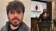 Cockroach Janta Party founder fears arrest on return to India over education protest