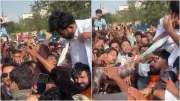 Cockroach Janta Party Founder Slapped During Jaipur Protest