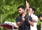 Cockroach Janta Party Vows to Stay at Protest Site Until Pradhan Quits