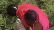 Couple Rescued After Motorcycle Falls 40 Feet into Gorge in Karnataka's Savadatti