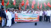 CPI Protests Fuel Price Hikes in Coimbatore, Slams Modi Over US-Israel Ties