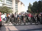 Cyclists in Shimla Pledge to Reduce Carbon Emissions on World Environment Day