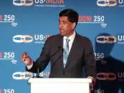 Democrat Ro Khanna Slams Trump's Foreign Policy, Immigration Stance at USISPF Summit
