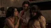 Dharna Durga Starstruck After Madhuri Dixit Hugs Her on Maa Behen Set