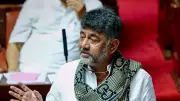 DK Shivakumar Throws Bitten Apples at Crowd in Kanakapura, Video Goes Viral