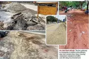 Doddaballapur Road in Yelahanka Turns Into Obstacle Course for Commuters