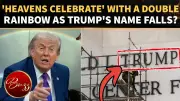 Double Rainbow Appears as Trump's Name Removed from Kennedy Center