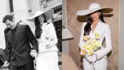 Dua Lipa and Callum Turner Seal Wedding with Kiss in Official Photos