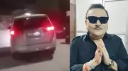 Eggs hurled at TMC MLA Madan Mitra's vehicle in Kolkata amid protests