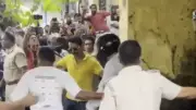 Eggs Pelted at TMC Leader Udayan Guha After Arrest in Extortion Case