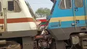 Empty Train Rakes Narrowly Avoid Collision in Bhubaneswar Yard