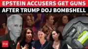Epstein Accusers Arm Themselves After DOJ Leaks Identities