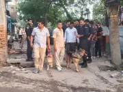 Faridabad Police Conduct Search Drive Against Drug Traffickers in Rahul Colony