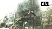 Fire Breaks Out in Lucknow's Aliganj Building, 14 Fire Tenders Deployed