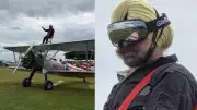 First Sikh Astronaut Arvinder Singh Bahal Wing Walks at 80 in UK