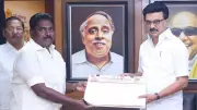 Former AIADMK Minister P Benjamin Joins DMK with Supporters