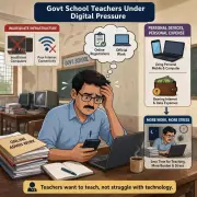 Govt school teachers in Belagavi struggle with digital tasks, demand infrastructure