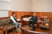 GTA Chief Anit Thapa Meets Centre's Interlocutor for Darjeeling Solution