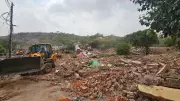 Gurgaon admin reclaims 9.5 acres of tourism dept land in Sohna, demolishes 250 illegal structures