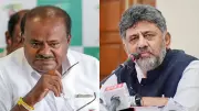 H D Kumaraswamy reminds D K Shivakumar of Bidadi letter, plans farmer meet