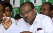 HD Kumaraswamy Accuses Congress of Trying to Divide BJP-JD(S) Alliance