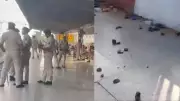 Heavy Police Deployed at Patliputra Station After Stone-Pelting, Vandalism