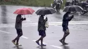 Heavy Rain Lashes Delhi-NCR, Brings Relief from Heat; Yellow Alert Till June 6