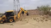 Illegal Madrassa Demolished in Jaisalmer Border Area Under Operation Clean