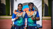 India Stun Olympic Champion South Korea to Win Archery World Cup Mixed Team Gold