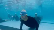 Indian Navy conducts underwater yoga session on International Yoga Day 2026