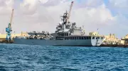 INS Airavat Arrives in Sri Lanka with Critical Spares for Coast Guard