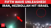 Iran Launches Fifth Missile Wave on Israel; Hezbollah Joins Attack